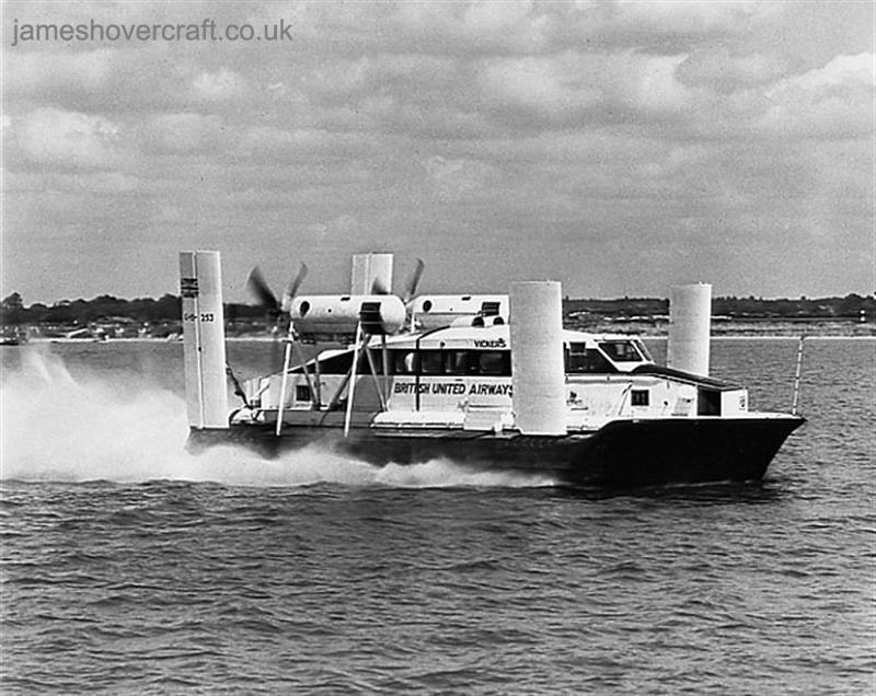 First-day certificates and trials of the VA-3 hovercraft - High-speed trials on the Solent (Nick Gurney).