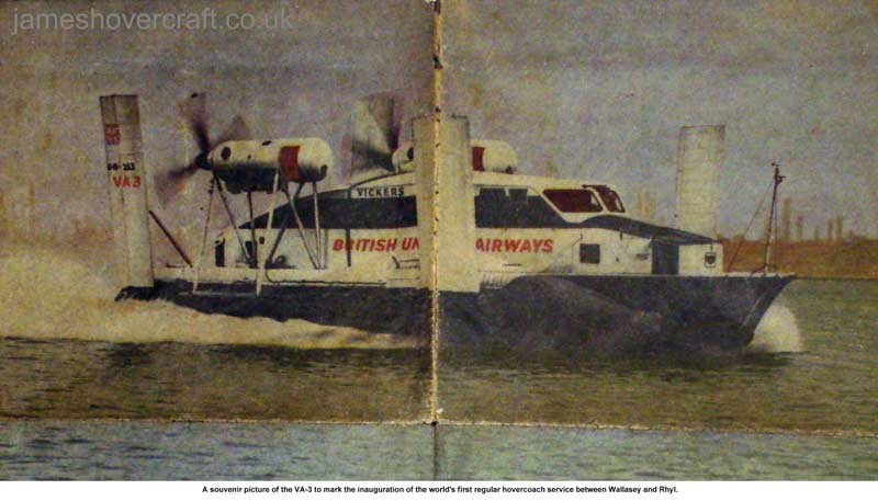 Liverpool Echo article about the VA-3 service - Souvenir picture of the Wallasey-Rhyl VA3 service (Paul Greening).