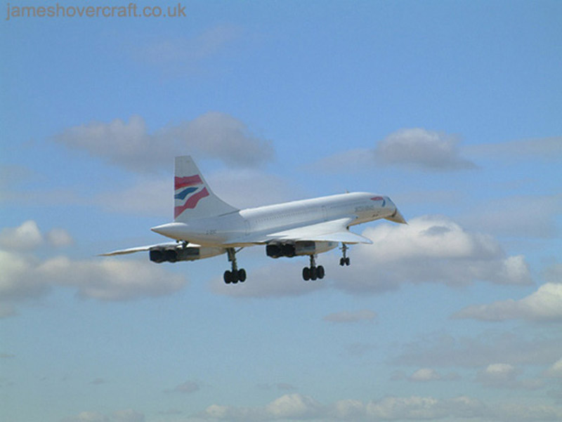 Concorde celebratory visit to Birmingham - G-BOAC at Birmingham 2002 (Andy Dunn) (submitted by Andy Dunn).