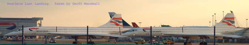 Concorde at London Heathrow - Concorde at LHR (Geoff Marshall) (submitted by Geoff Marshall).