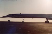 Concorde celebratory visit to Cardiff - G-BOAC at Cardiff 2003 (Kevin Galliford) (Kevin Galliford).