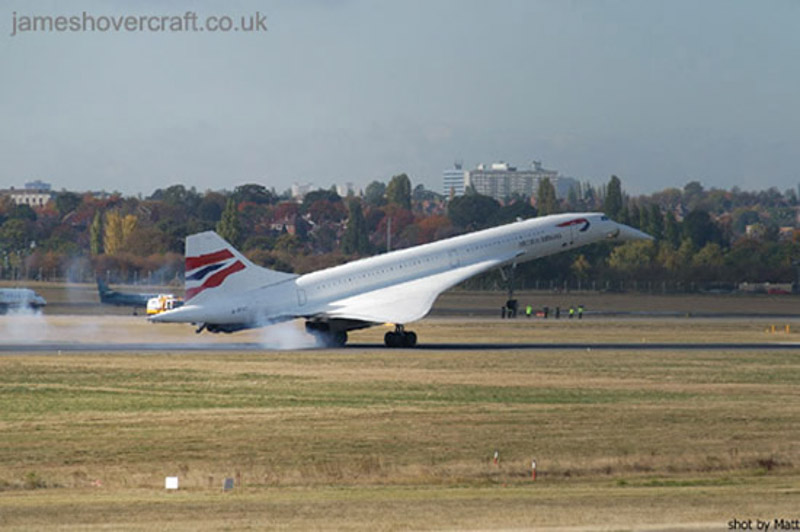 Concorde celebratory visit to Birmingham - G-BOAC at Birmingham 2002 (Matt) (submitted by Matt).