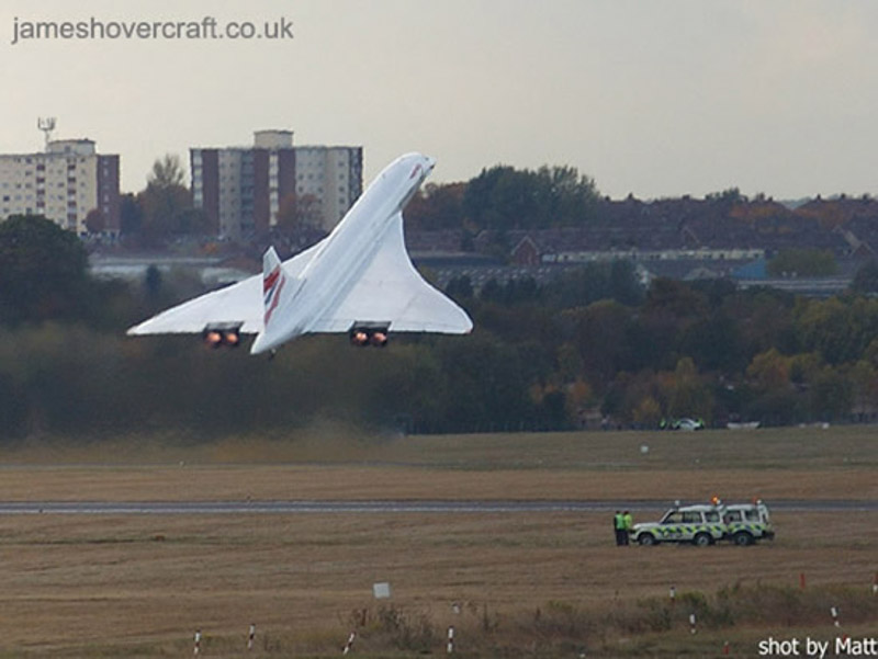 Concorde celebratory visit to Birmingham - G-BOAC at Birmingham 2002 (Matt) (submitted by Matt).