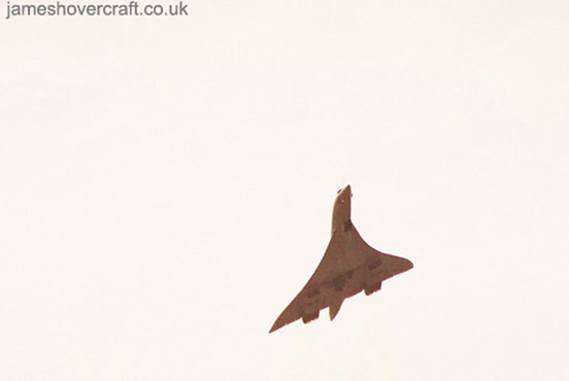 Concorde photographs - Concorde G-BOAG departs LHR for JFK (Photo: me) (submitted by James Rowson).