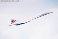 Concorde photographs - Concorde G-BOAF departs LHR for JFK (Photo: me) (submitted by James Rowson).