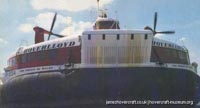 SRN4 The Prince of Wales (GH-2054) with Hoverlloyd -   (submitted by The <a href='http://www.hovercraft-museum.org/' target='_blank'>Hovercraft Museum Trust</a>).