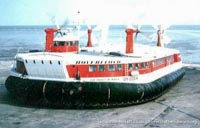 SRN4 The Prince of Wales (GH-2054) with Hoverlloyd -   (The <a href='http://www.hovercraft-museum.org/' target='_blank'>Hovercraft Museum Trust</a>).