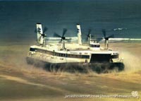 SRN4 The Princess Margaret (GH-2006) with Mark 2 skirt -   (The <a href='http://www.hovercraft-museum.org/' target='_blank'>Hovercraft Museum Trust</a>).