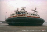 SRN4 The Princess Margaret (GH-2006) with Hoverspeed in the late 1990s -   (The <a href='http://www.hovercraft-museum.org/' target='_blank'>Hovercraft Museum Trust</a>).
