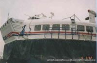 SRN4 maintenance with Hoverspeed -   (submitted by The <a href='http://www.hovercraft-museum.org/' target='_blank'>Hovercraft Museum Trust</a>).