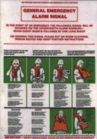 SRN4 Safety information card -   (The <a href='http://www.hovercraft-museum.org/' target='_blank'>Hovercraft Museum Trust</a>).
