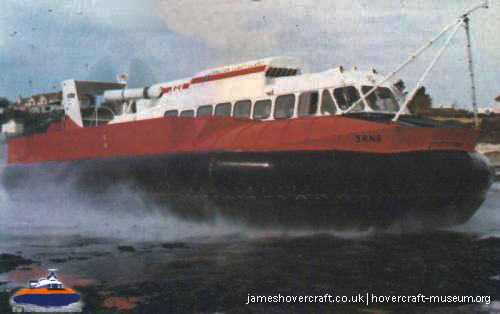 SRN5 with the Canadian Coastguard -   (submitted by The <a href='http://www.hovercraft-museum.org/' target='_blank'>Hovercraft Museum Trust</a>).