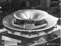 SRN5 being built at Cowes -   (submitted by The <a href='http://www.hovercraft-museum.org/' target='_blank'>Hovercraft Museum Trust</a>).