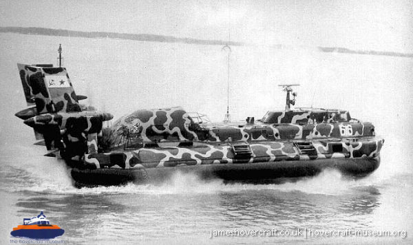 Military Hovercraft - Gus -   (submitted by The <a href='http://www.hovercraft-museum.org/' target='_blank'>Hovercraft Museum Trust</a>).