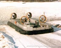 Military Hovercraft - the LCAC on ice -   (submitted by The <a href='http://www.hovercraft-museum.org/' target='_blank'>Hovercraft Museum Trust</a>).