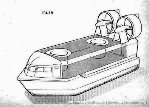 Vickers Hovercraft VA3b -   (submitted by The <a href='http://www.hovercraft-museum.org/' target='_blank'>Hovercraft Museum Trust</a>).
