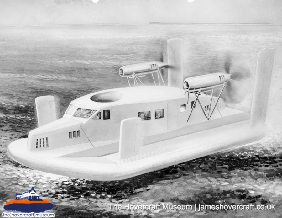 Vickers VA3 concepts -   (submitted by The Hovercraft Museum Trust).