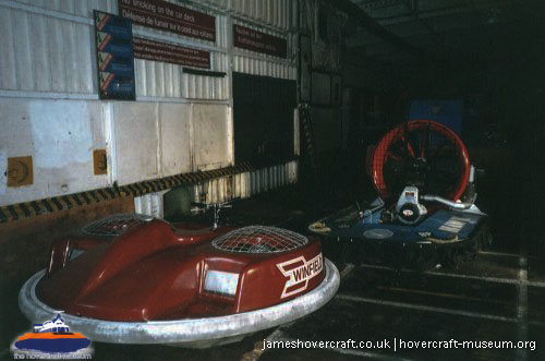 Winfield hovercraft personal transport -   (submitted by The <a href='http://www.hovercraft-museum.org/' target='_blank'>Hovercraft Museum Trust</a>).