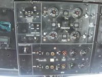 SRN4 at the 2011 Hovershow - Cockpit Overhead panel showing fuel and APU system (submitted by James Rowson).