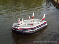 Mark Porter's Model Hovercraft - SRN4 Swift (submitted by Tim Stevenson).