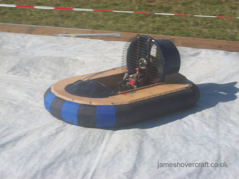 Model Hovercraft - Petrol Powered by Alan Smart (submitted by Tim Stevenson).