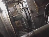 SRN4 systems tour - Engines in-situ on the starboard (right) side of the craft, as seen from Number 2 engine (submitted by James Rowson).