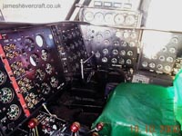 SRN4 Mk III Cockpit - Right hand seat and RPM consoles (James Rowson).