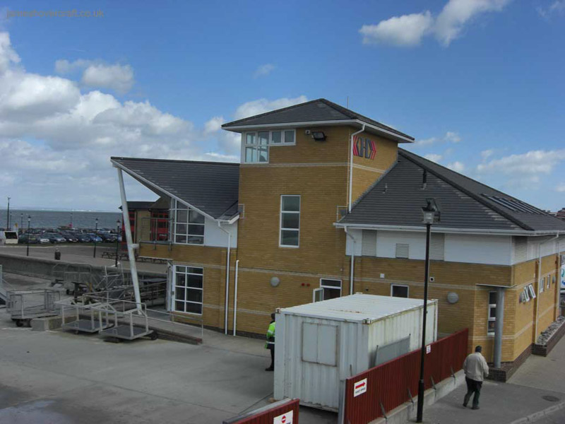 Hovertravel's new building at Ryde, Isle of Wight - Terminal building (James Rowson).