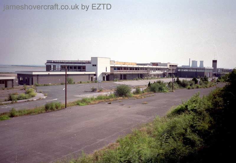 Ramsgate hoverport site, derelict - The site of Ramsgate hoverport and its terminal buildings (submitted by EZTD).