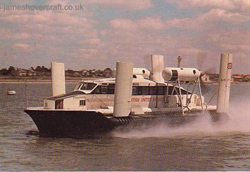 The Vickers Armstrong VA-3 - VA3 undergoing trials on The Solent (credit: Peter Insole).