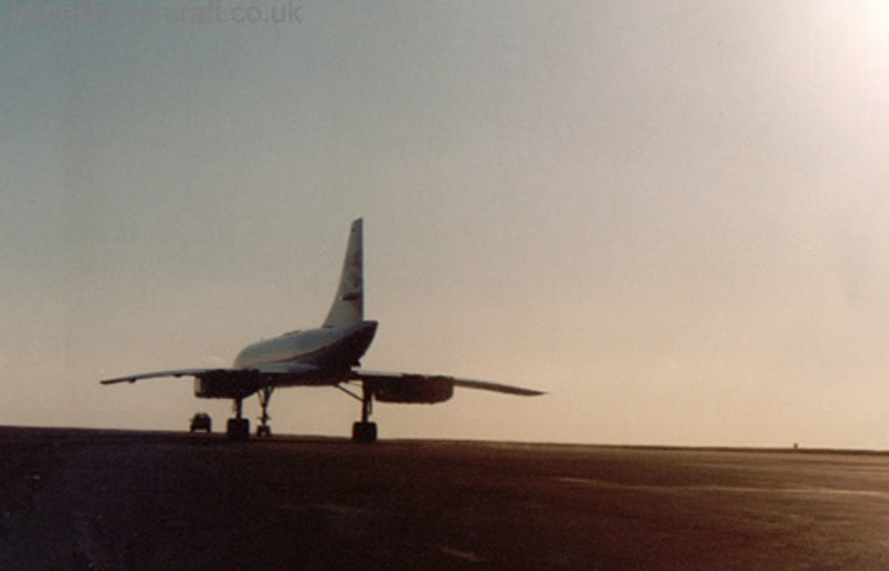 Concorde celebratory visit to Cardiff - G-BOAC at Cardiff 2003 (Kevin Galliford) (credit: Kevin Galliford).
