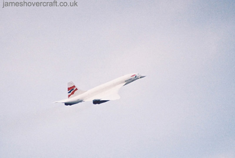 Concorde photographs - Concorde G-BOAG departs LHR for JFK (Photo: me) (credit: James Rowson).