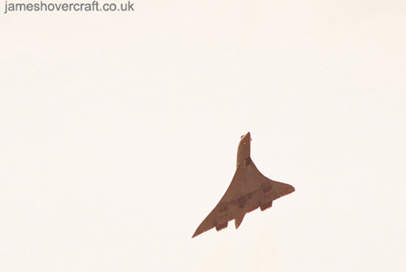 Concorde photographs - Concorde G-BOAG departs LHR for JFK (Photo: me) (credit: James Rowson).
