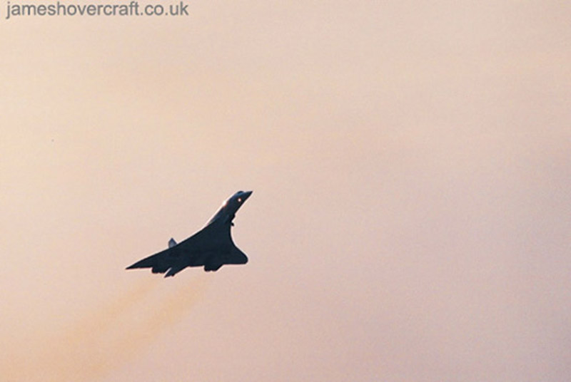 Concorde photographs - Concorde G-BOAF departs LHR for JFK (Photo: me) (credit: James Rowson).