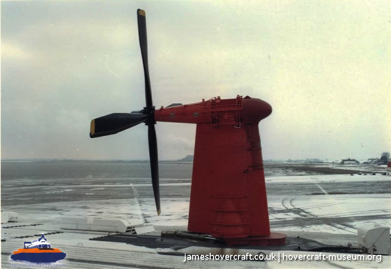 SRN4 at Pegwell Bay -  (credit: The <a href='http://www.hovercraft-museum.org/' target='_blank'>Hovercraft Museum Trust</a>).