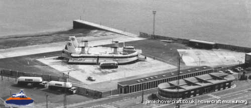 SRN4 The Princess Margaret (GH-2006) with Mark 2 skirt -  (credit: The <a href='http://www.hovercraft-museum.org/' target='_blank'>Hovercraft Museum Trust</a>).