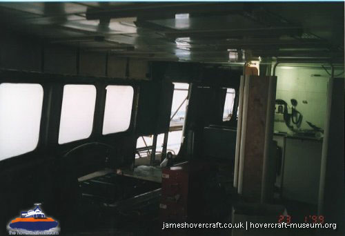 SRN4 The Princess Margaret (GH-2006) undergoing maintenance at Hoverspeed -  (credit: The <a href='http://www.hovercraft-museum.org/' target='_blank'>Hovercraft Museum Trust</a>).
