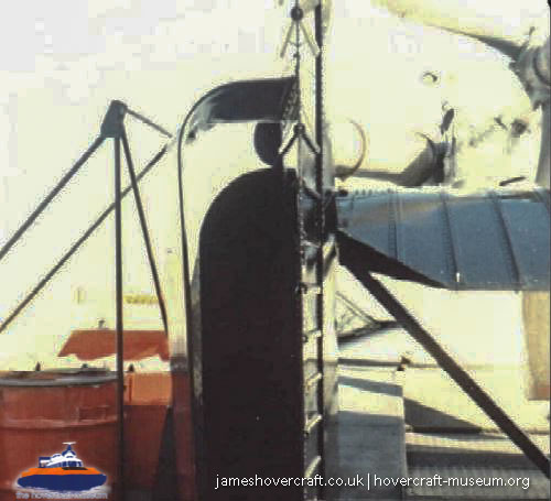 SRN5 with the Canadian Coastguard -  (credit: The <a href='http://www.hovercraft-museum.org/' target='_blank'>Hovercraft Museum Trust</a>).