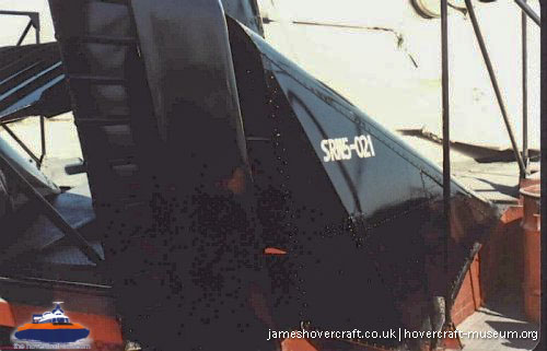 SRN5 with the Canadian Coastguard -  (credit: The <a href='http://www.hovercraft-museum.org/' target='_blank'>Hovercraft Museum Trust</a>).