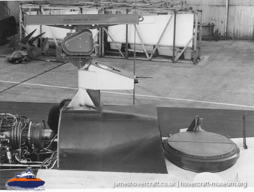 SRN5 being built at Cowes -  (credit: The <a href='http://www.hovercraft-museum.org/' target='_blank'>Hovercraft Museum Trust</a>).