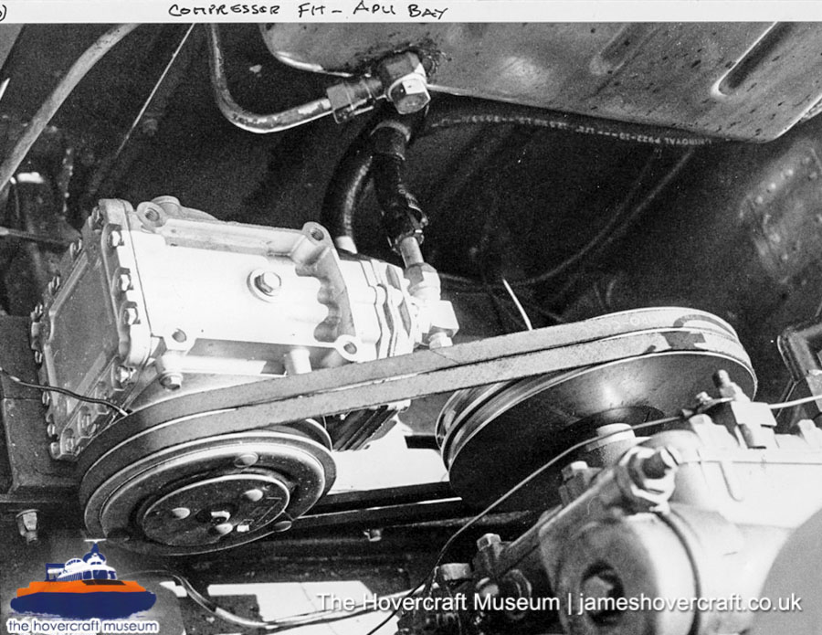 SRN6 close-up details - Pumps (credit: The Hovercraft Museum Trust).