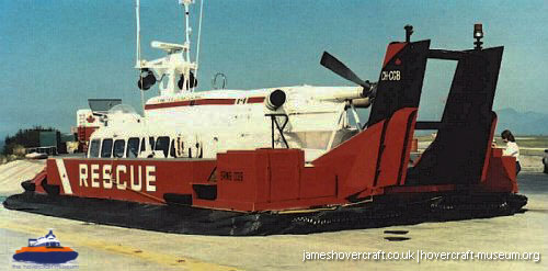 SRN6 with the Canadian Coastguard -  (credit: The <a href='http://www.hovercraft-museum.org/' target='_blank'>Hovercraft Museum Trust</a>).