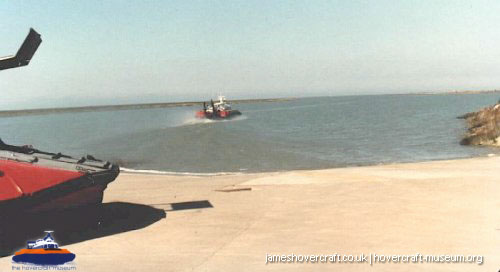 SRN6 with the Canadian Coastguard -  (credit: The <a href='http://www.hovercraft-museum.org/' target='_blank'>Hovercraft Museum Trust</a>).