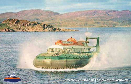 SRN6 with Clyde Hoverferries in Scotland -  (credit: The <a href='http://www.hovercraft-museum.org/' target='_blank'>Hovercraft Museum Trust</a>).