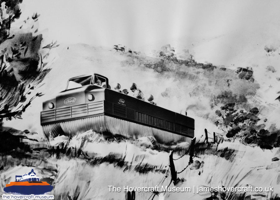 Ford hovercraft for agriculture -  (credit: The <a href='http://www.hovercraft-museum.org/' target='_blank'>Hovercraft Museum Trust</a>).