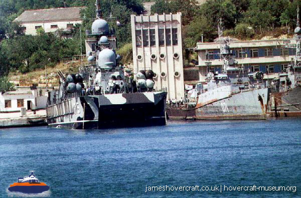 Military Hovercraft - the Bora surface effect ship -  (credit: The <a href='http://www.hovercraft-museum.org/' target='_blank'>Hovercraft Museum Trust</a>).