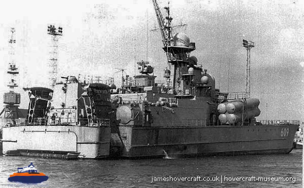 Military Hovercraft - the Bora surface effect ship -  (credit: The <a href='http://www.hovercraft-museum.org/' target='_blank'>Hovercraft Museum Trust</a>).