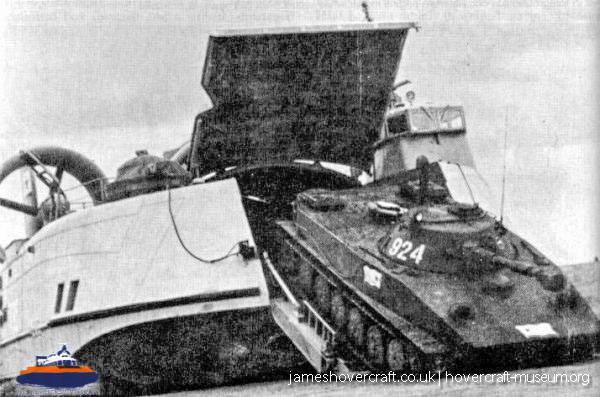Military Hovercraft - Lebed -  (credit: The <a href='http://www.hovercraft-museum.org/' target='_blank'>Hovercraft Museum Trust</a>).