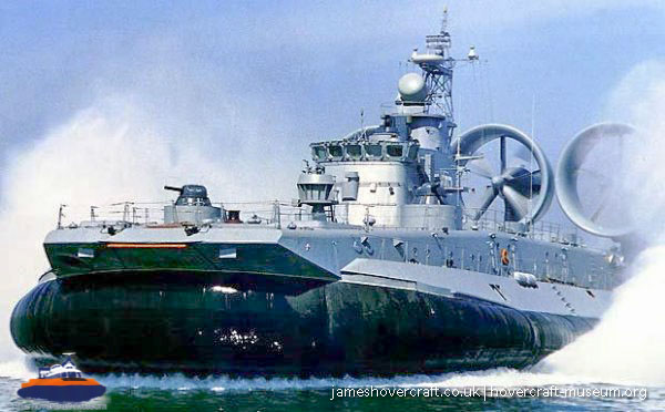 Russian Hovercraft Zubr -  (credit: The <a href='http://www.hovercraft-museum.org/' target='_blank'>Hovercraft Museum Trust</a>).