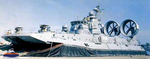 Russian Hovercraft Zubr -  (credit: The <a href='http://www.hovercraft-museum.org/' target='_blank'>Hovercraft Museum Trust</a>).